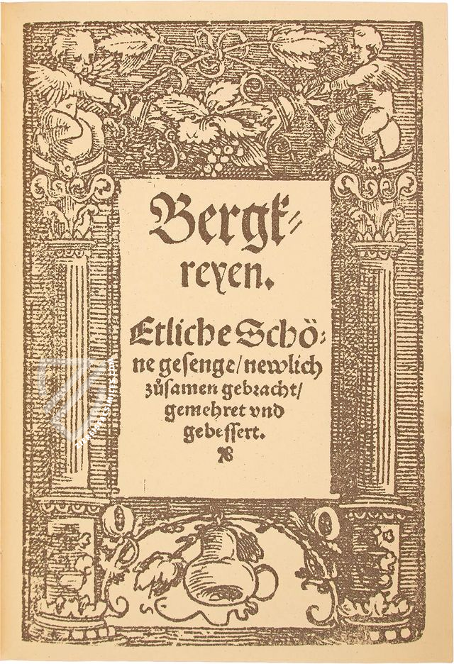 Das Weimarer Liederbuch. Schätzbare Sammlung alter Volkslieder.