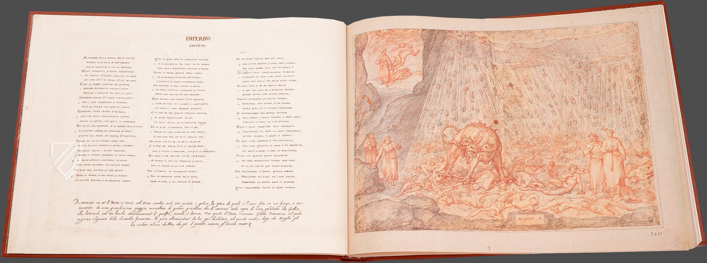 Dante Historiato by Federico Zuccaro « Facsimile edition