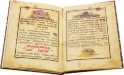 Darmstadt Pessach Haggadah – Akademische Druck- u. Verlagsanstalt (ADEVA) – Codex orientalis 7 – Hessische Landes- und Hochschulbibliothek (Darmstadt, Germany)