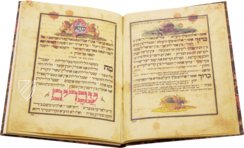 Darmstadt Pessach Haggadah – Codex orientalis 7 – Hessische Landes- und Hochschulbibliothek (Darmstadt, Germany) Facsimile Edition