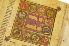Darmstadt Pessach Haggadah - Codex Orientalis 8 – Cod. Or. 8 – Universitäts- und Landesbibliothek Darmstadt (Darmstadt, Germany) Facsimile Edition