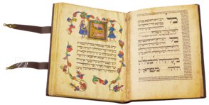 Darmstadt Pessach Haggadah - Codex Orientalis 8 – Propyläen Verlag – Cod. Or. 8 – Universitäts- und Landesbibliothek Darmstadt (Darmstadt, Germany)