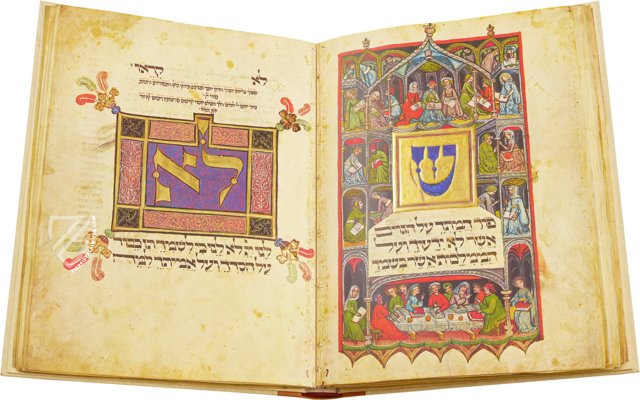 Darmstadt Pessach Haggadah - Codex Orientalis 8 – Propyläen Verlag – Cod. Or. 8 – Universitäts- und Landesbibliothek Darmstadt (Darmstadt, Germany)