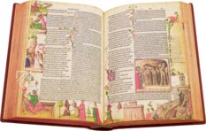 Divina Commedia 1491 Illustrated incunable – Salerno Editrice – C 23 – Casa di Dante in Roma (Rome, Italy)