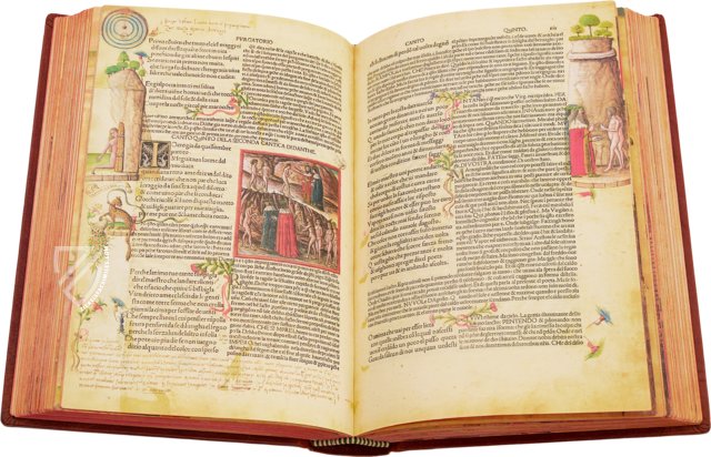 Divina Commedia 1491 Illustrated incunable – Salerno Editrice – C 23 – Casa di Dante (Rome, Italy)
