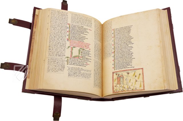 Divine Comedy Ms. Pluteo 40.7 – Ms. Pluteo 40.7 – Biblioteca Medicea Laurenziana (Florence, Italy) Facsimile Edition