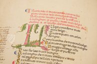 Divine Comedy - Pluteo 40.7 Manuscript – Istituto dell'Enciclopedia Italiana - Treccani – Ms. Plut. 40.7 – Biblioteca Medicea Laurenziana (Florence, Italy)