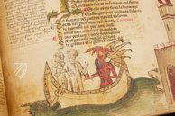 Divine Comedy - Pluteo 40.7 Manuscript – Istituto dell'Enciclopedia Italiana - Treccani – Ms. Pluteo 40.7 – Biblioteca Medicea Laurenziana (Florence, Italy)