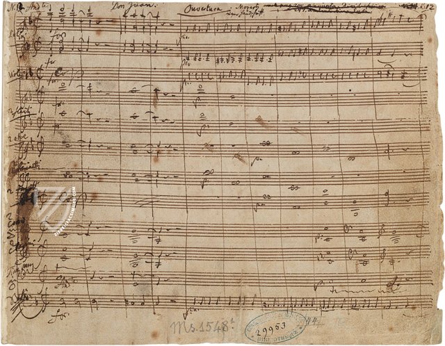 Don Giovanni K. 527, 540a, 540c – Bärenreiter-Verlag – Bibliothèque nationale de France (Paris, France)