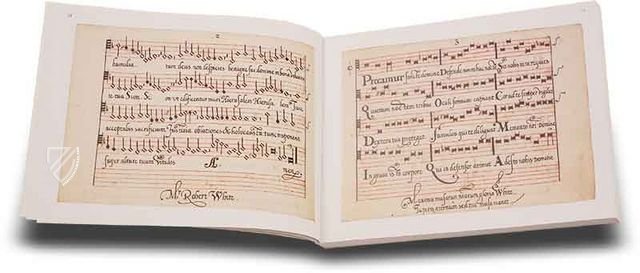 Dow Partbooks Ziereis Facsimiles