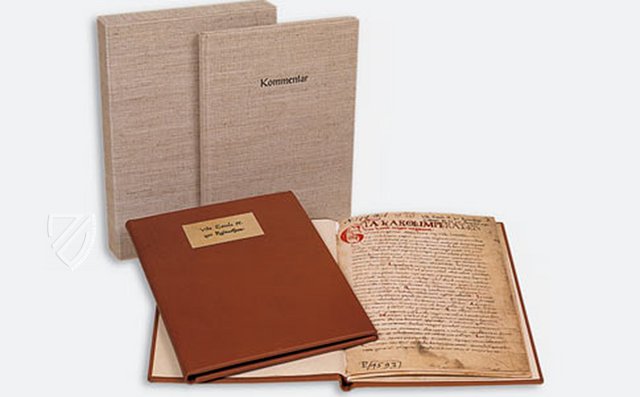 Einhard: Vita Caroli Magni – Cod. Vindob. 529 – Österreichische Nationalbibliothek (Vienna, Austria) Facsimile Edition