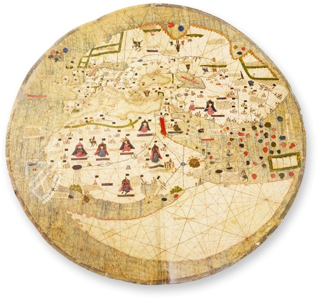 Estense World Map – C.G.A.1 – Biblioteca Estense Universitaria (Modena, Italy) Facsimile Edition
