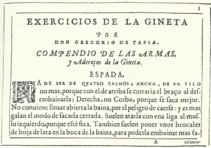 Exercicios de la Gineta – Vicent Garcia Editores – R/3275 – Biblioteca Nacional de España (Madrid, Spain)