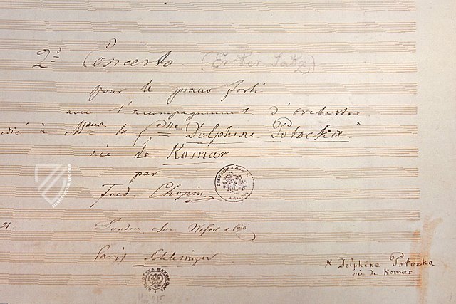 Frédéric Chopin - Concerto in f-minor – Maruzen-Yushodo Co. Ltd. – Biblioteka Narodowa (Warsaw, Poland)
