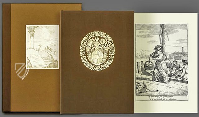 Gaetano Zompini - Le arti che vanno per via nella città di Venezia – Biblioteca Estense Universitaria (Modena, Italy) Facsimile Edition