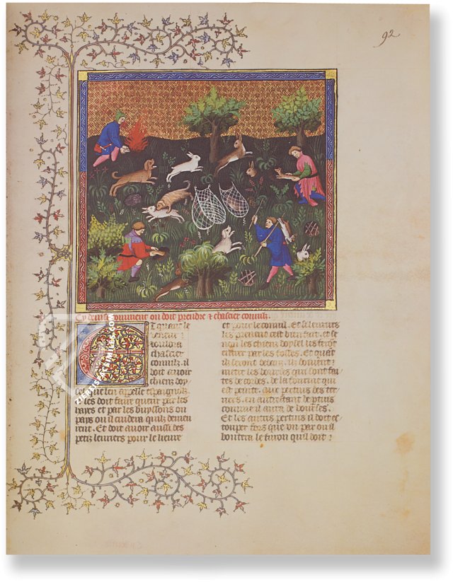 Gaston Phoebus - Le livre de la chasse – Edilan – Ms. fr. 616 – Bibliothèque nationale de France (Paris, France)