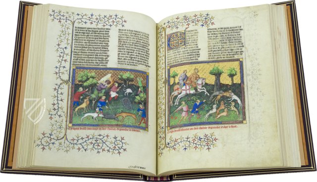 Gaston Phoebus - Le livre de la chasse – M. Moleiro Editor – Ms. fr. 616 – Bibliothèque nationale de France (Paris, France)