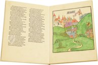 Geschichte Peter Hagenbachs und der Burgunderkriege – Inc. 265 – Hofbibliothek Donaueschingen (Donaueschingen, Germany) Facsimile Edition