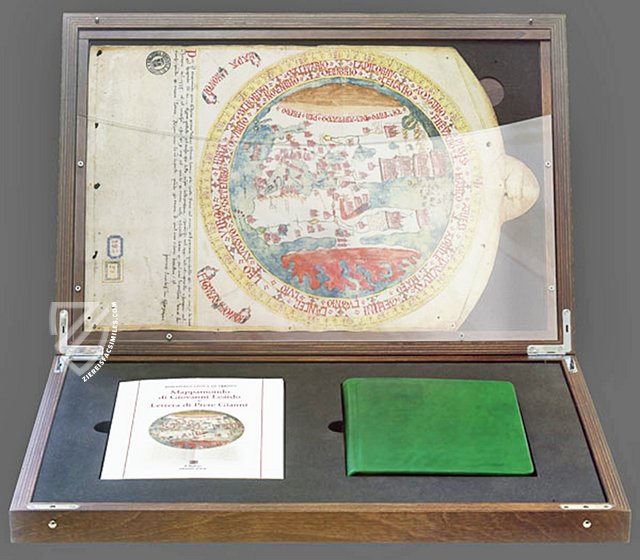 Giovanni Leardo Map of 1442, with Letter of Prester John – Il Bulino, edizioni d'arte – Ms. 3119 + Ms. 398 – Biblioteca Civica di Verona (Verona, Italy)