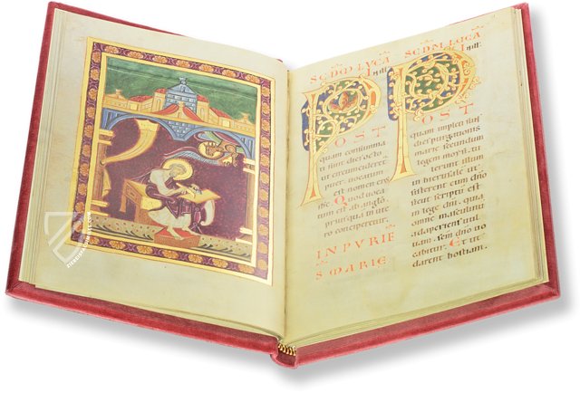 Golden Book of Pfäfers – Akademische Druck- u. Verlagsanstalt (ADEVA) – Cod. Fabariensis 2 – Stiftsarchiv St. Gallen (St. Gall, Switzerland)