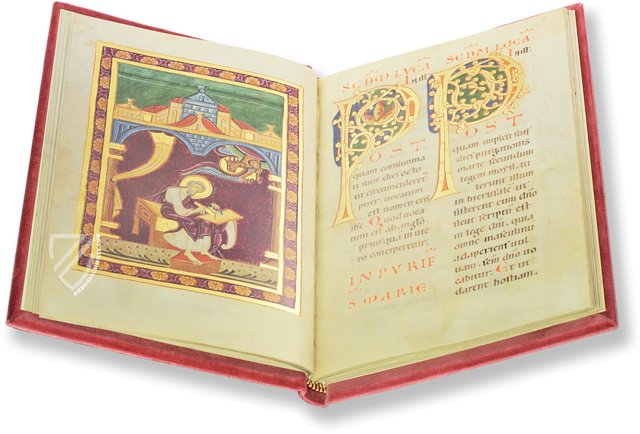 Golden Book of Pfäfers – Akademische Druck- u. Verlagsanstalt (ADEVA) – Cod. Fabariensis 2 – Stiftsarchiv St. Gallen (St. Gallen, Switzerland)