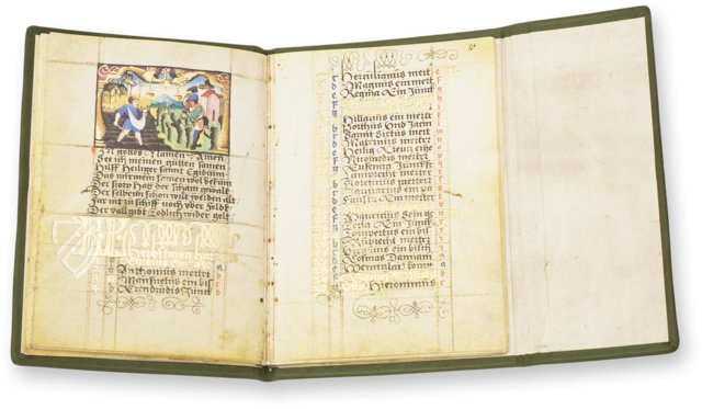 Golden Calendar of Albrecht Glockendon from 1526 – Müller & Schindler – Ms. germ. oct. 9 – Staatsbibliothek zu Berlin (Berlin, Germany)