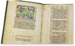 Golden Calendar of Albrecht Glockendon from 1526 – Müller & Schindler – Ms. germ. oct. 9 – Staatsbibliothek zu Berlin (Berlin, Germany)