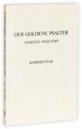 Golden Psalter of Charlemagne - Dagulf Psalter – Akademische Druck- u. Verlagsanstalt (ADEVA) – Cod. Vindob. 1861 – Österreichische Nationalbibliothek (Vienna, Austria)