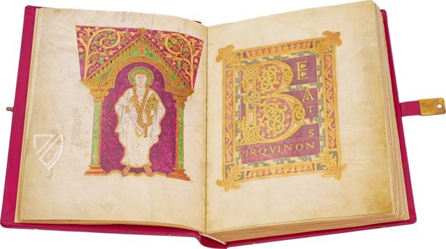Golden Psalter of St. Gall – Quaternio Verlag Luzern – Cod. Sang. 22 – Abbey Library of St. Gall (St. Gall, Switzerland)
