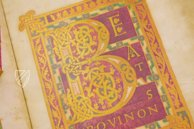 Golden Psalter of St. Gall – Quaternio Verlag Luzern – Cod. Sang. 22 – Stiftsbibliothek St. Gallen (St. Gallen, Switzerland)