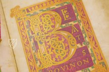 Golden Psalter of St. Gall – Quaternio Verlag Luzern – Cod. Sang. 22 – Stiftsbibliothek St. Gallen (St. Gallen, Switzerland)