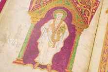 Golden Psalter of St. Gall – Quaternio Verlag Luzern – Cod. Sang. 22 – Stiftsbibliothek St. Gallen (St. Gallen, Switzerland)