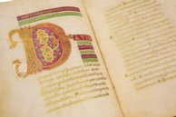 Golden Psalter of St. Gall – Quaternio Verlag Luzern – Cod. Sang. 22 – Stiftsbibliothek St. Gallen (St. Gallen, Switzerland)