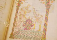 Golden Psalter of St. Gall – Quaternio Verlag Luzern – Cod. Sang. 22 – Stiftsbibliothek St. Gallen (St. Gallen, Switzerland)