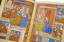 Great Hours of Rouen – Orbis Mediaevalis – Ms. Leber 155 – Bibliothèque Jacques Villon (Rouen, France)