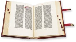 Gutenberg Bible - Pelplin copy – Hub. 28 – Biblioteka Seminarium Duchownego (Pelplin, Poland) Facsimile Edition