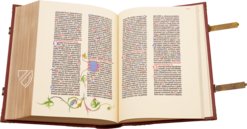 Gutenberg's Bible - The 42-Line Bible – Vicent Garcia Editores – Inc. 66 – Biblioteca Pública del Estado (Burgos, Spain)