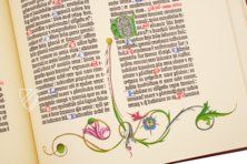 Gutenberg's Bible - The 42-Line Bible – Vicent Garcia Editores – Inc. 66 – Biblioteca Pública del Estado (Burgos, Spain)