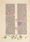 Gutenberg's Bible - The 42-Line Bible – Vicent Garcia Editores – Inc. 66 – Biblioteca Pública del Estado (Burgos, Spain)