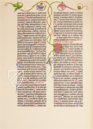 Gutenberg's Bible - The 42-Line Bible – Vicent Garcia Editores – Inc. 66 – Biblioteca Pública del Estado (Burgos, Spain)