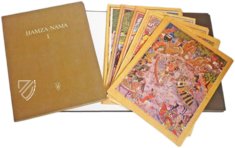 Hamza-Nama – Akademische Druck- u. Verlagsanstalt (ADEVA) – BI 8770 – Österreichisches Museum für angewandte Kunst (Vienna, Austria)