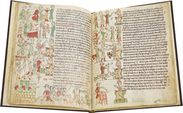 Heidelberg Mirror of Saxony – Akademische Druck- u. Verlagsanstalt (ADEVA) – Cod. Pal. germ. 164 – Universitätsbibliothek Heidelberg (Heidelberg, Germany)