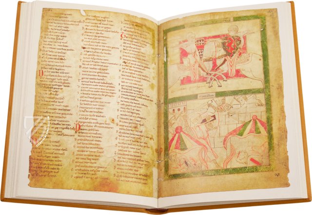 Heinrich von Veldeke - Eneas Romance – Reichert Verlag – Ms. germ. fol. 282 – Staatsbibliothek zu Berlin (Berlin, Germany)