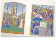 Hours of Étienne Chevalier – Müller & Schindler – Bibliothèque et archives du château (Chantilly, France)
Bibliothèque nationale de France (Paris, France)
Musée du Louvre (Paris, France)
Musée Marmottan Monet (Paris, France)
British Library (Lo