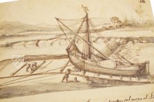 How to Make the Tiber Navigable from Perugia to Rome – Nova Charta – 34K 16 (Cors. 1227) – Biblioteca dell'Accademia Nazionale dei Lincei e Corsiniana (Rome, Italy)