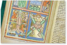 Illustrated Bible of The Hague – Orbis Mediaevalis – MS 76 F5
 – Koninklijke Bibliotheek Den Haag (The Hague, Netherlands)