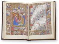 incunabler Book of Hours in Latin and French Illuminated for the Condotiere Ferrante d'Este – Millennium Liber – I 2719 – Biblioteca Nacional de España (Madrid, Spain) incunabler Book of Hours in Latin and French Illuminated for the Condotiere Ferrante d'Este – Millennium Liber – I 2719 – Biblioteca Nacional de España (Madrid, Spain)