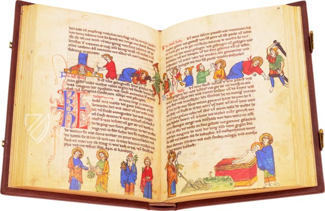 Jena Martyrology – Belser Verlag – Ms. Bos. q. 3|Fragm. oS 17.2|Fragment 21 a/b – Thüringer Universitäts- und Landesbibliothek (Jena, Germany)