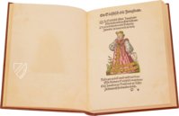 Jost Amman: Frauentrachtenbuch – Insel-Verlag Anton Kippenberger – Forschungsbibliothek Gotha (Erfurt, Germany)