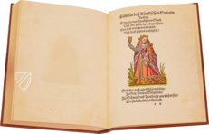 Jost Amman: Frauentrachtenbuch – Insel-Verlag Anton Kippenberger – Forschungsbibliothek Gotha (Erfurt, Germany)